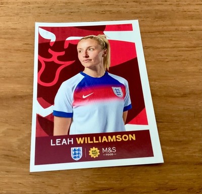 Marks & Spencers England Fußball Aufkleber 2026 Leah Williamson #38 Nummer 38