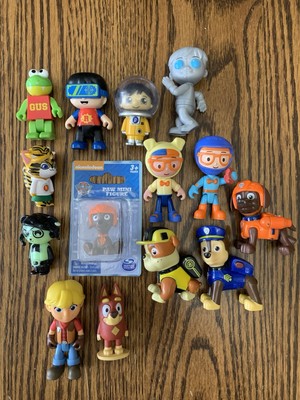 TOY lot Of 14~Ryan s World! Paw Patrol! Bluey! Blippi! Dino Ranch!
