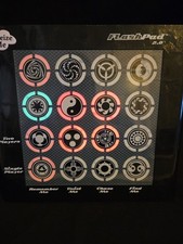 FlashPad 2.0 Touch N Go 5 Games w/ 2 Player Mode - Black Remember/Twist/Chase
