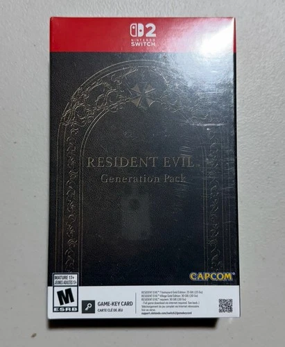 Resident Evil Generation Pack - Nintendo Switch 2 - NEW SEALED - IN HAND