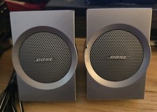 Bose Companion 3 Multimedia Pair Speaker System Satellite Speakers Only Working