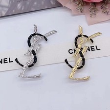 Metal enamel pearl women's brooch birthday gift 17