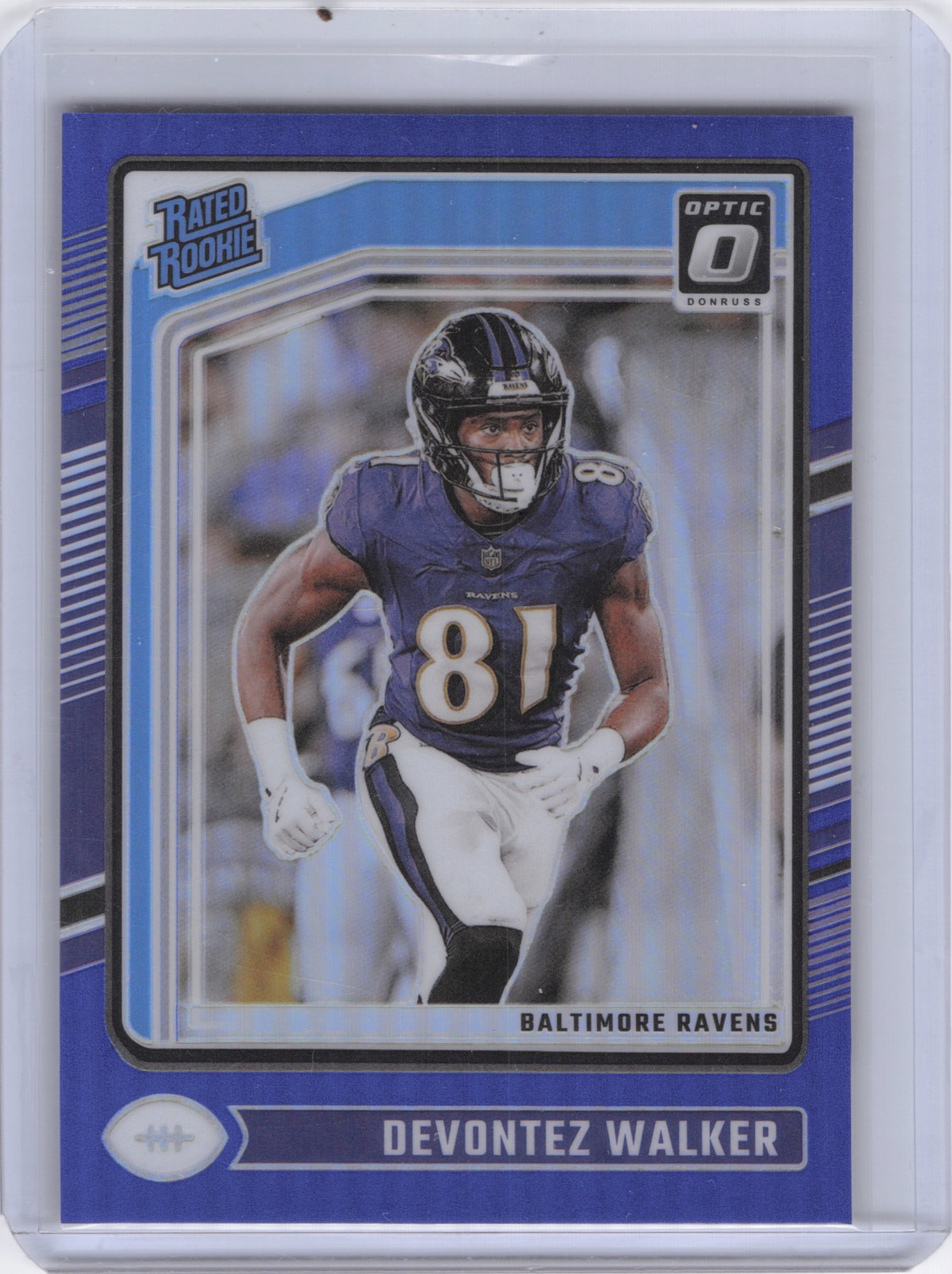2024 Donruss Optic #228 Devontez Walker Blue #/199