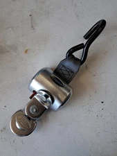 (1) Q STRAINT WHEELCHAIR BELT RETRACTOR DELUXE TIE DOWN STRAP Slide N Click