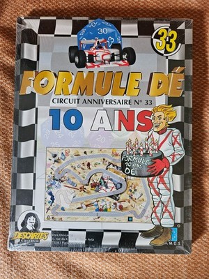 FORMULA DÉ + CIRCUIT ANNIVERSAIRE NO 33 + EUROGAMES DESCARTES + FORMULA DE + NEU