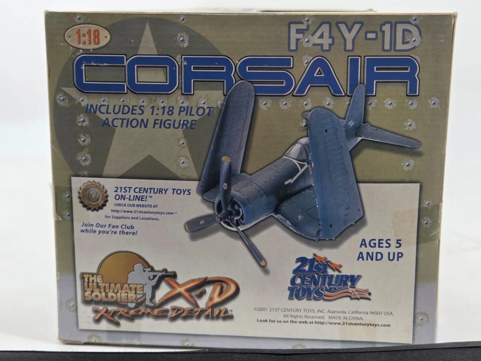 The Ultimate Soldier F4Y-1D Corsair W Pilot Xtreme Detail 1:18 Scale 10127 - Image 4 of 4