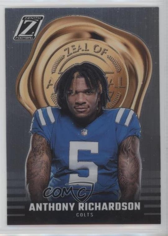 2023 Panini Zenith Zeal of Approval Anthony Richardson #26 Rookie RC 18n7