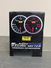 MOTOR METER RACING 52mm 2-1/16" Digital Dual Air Temperature Gauge °F Inside & O