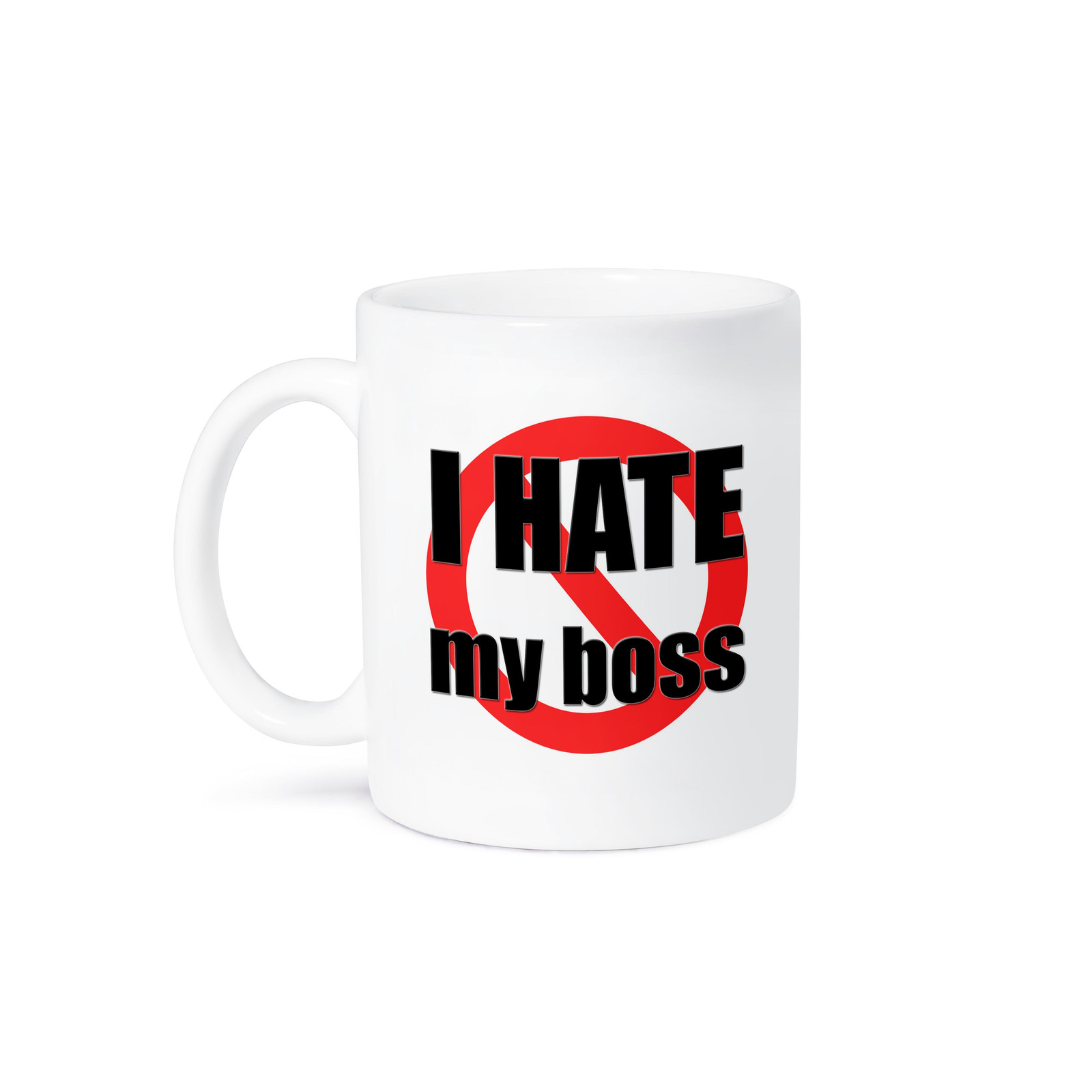3dRose, I hate my boss,, Mug