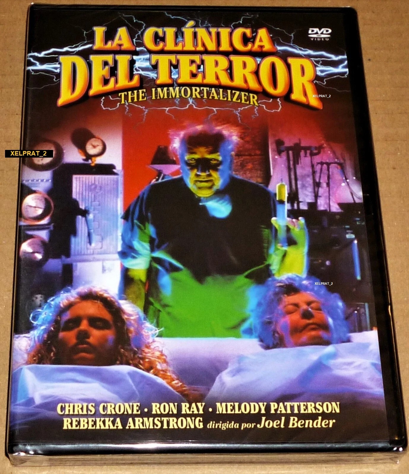 LA CLÍNICA DEL TERROR / THE IMMORTALIZER (Dvd) English Español / La clinica del