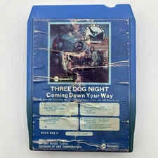 Three Dog Night - Coming Down - Restored 8 Track Tape - New Pad and Splice