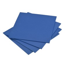 4 Pack 9.84 x 9.84" 5mm Thickness EVA Foam Sheets for Arts Blue
