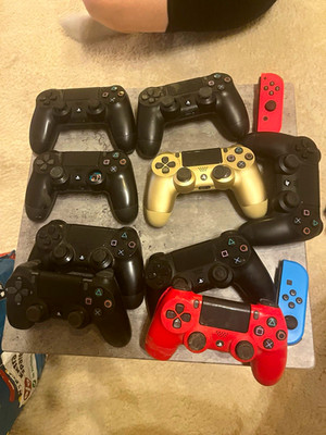 Sony DualShock 4 Wireless Controller Konvolut für PlayStation 4, mehrfarbig