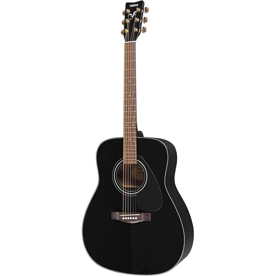 Yamaha F335 Acoustic Guitar Black - Image 3 of 4