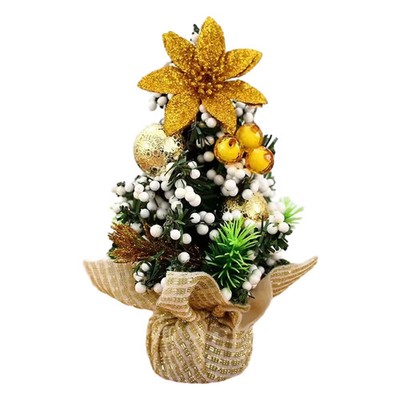 Mini Weihnachtsbaum Dekoration handheld Weihnachtsbaumschmuck festlich
