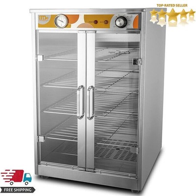 5-Shelf Electric Commercial Hot Box Food Warmer Oven Heated Holding Cabinet 600W