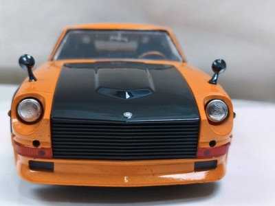 Jada 1/24 Datsun 240z Fairlady Classic Retro Jdm Sports Car Orange