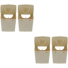 2 Count Plastic Nest Box Parakeet Budgie Nesting House Breeding Bird Cage