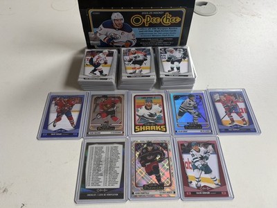 2024-25 O-Pee-Chee Hockey MEGA LOT | 150+ Karten numm. Rainbow & Marquee Rookies