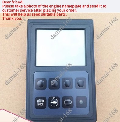 for Yuchai YC60-8/85-6-8/135 excavator instrument display screen