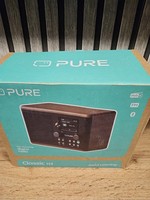 Pure Classic H4 Digital Radio - Coffee Black/Walnut