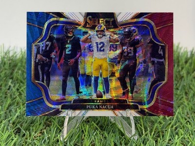 2025 Select Puka Nacua /99 | TRI-COLOR PRIZM | FIELD LEVEL | LA Rams
