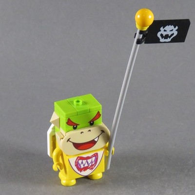 LEGO  Super Mario  Figur Bowser Jr. Minifigur mar0003 71360 mit Fahne