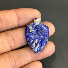 Beautiful old lapis lazuli Stone Roman intaglio pendant 