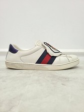 Gucci White Angry Cat Patch Ace Sneakers 134045253