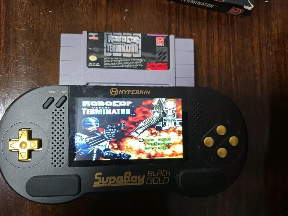 RoboCop vs. The Terminator (Super Nintendo SNES) Complete Authentic CIB - Image 2 of 4