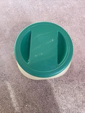 Vintage Ziploc Flexware Adjustable Container 9 Cups, 2.1 L Green NOS New