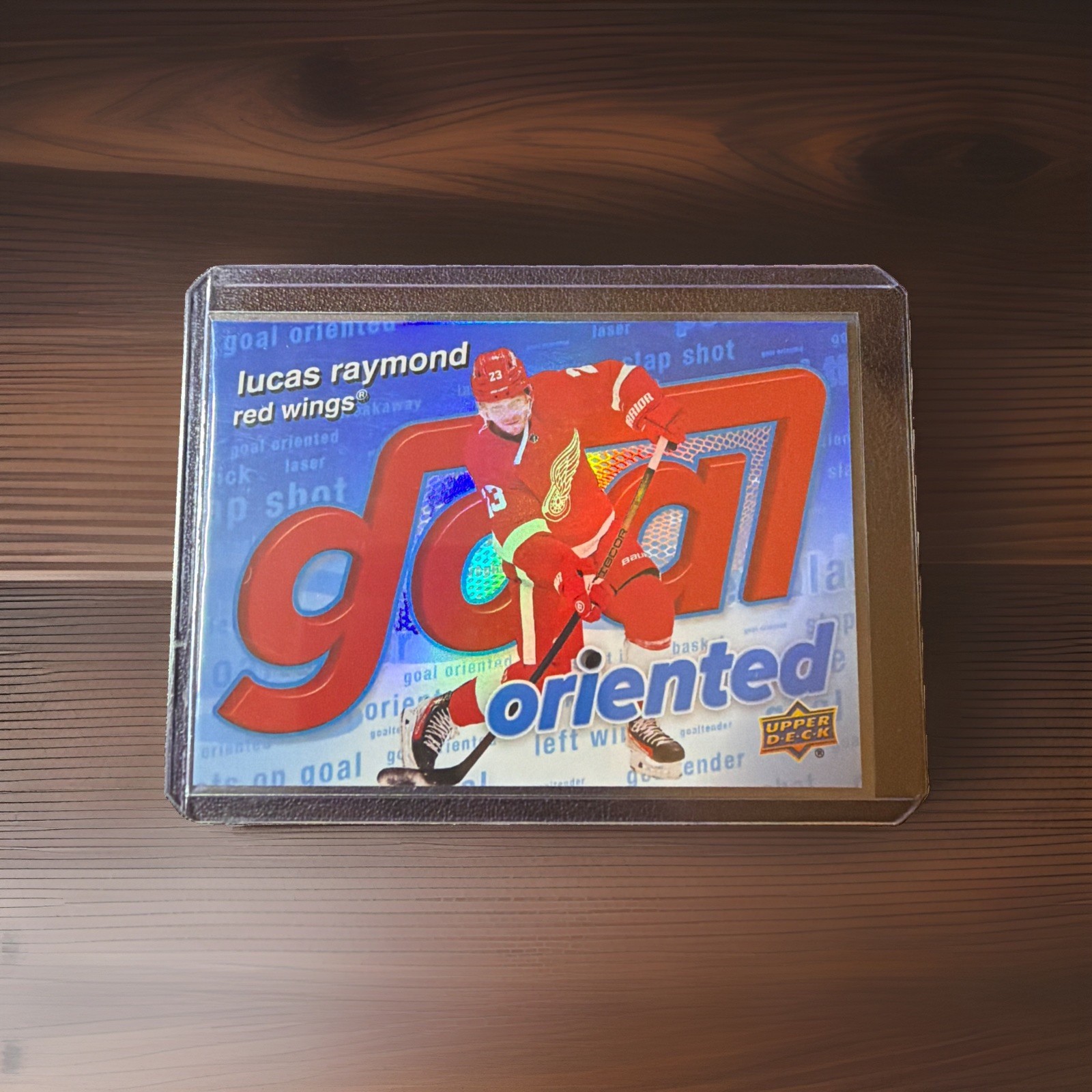 Lucas Raymond #GO-9 Hockey Cards 2025 Upper Deck Goal Oriented trading card — raw and PSA graded price guide