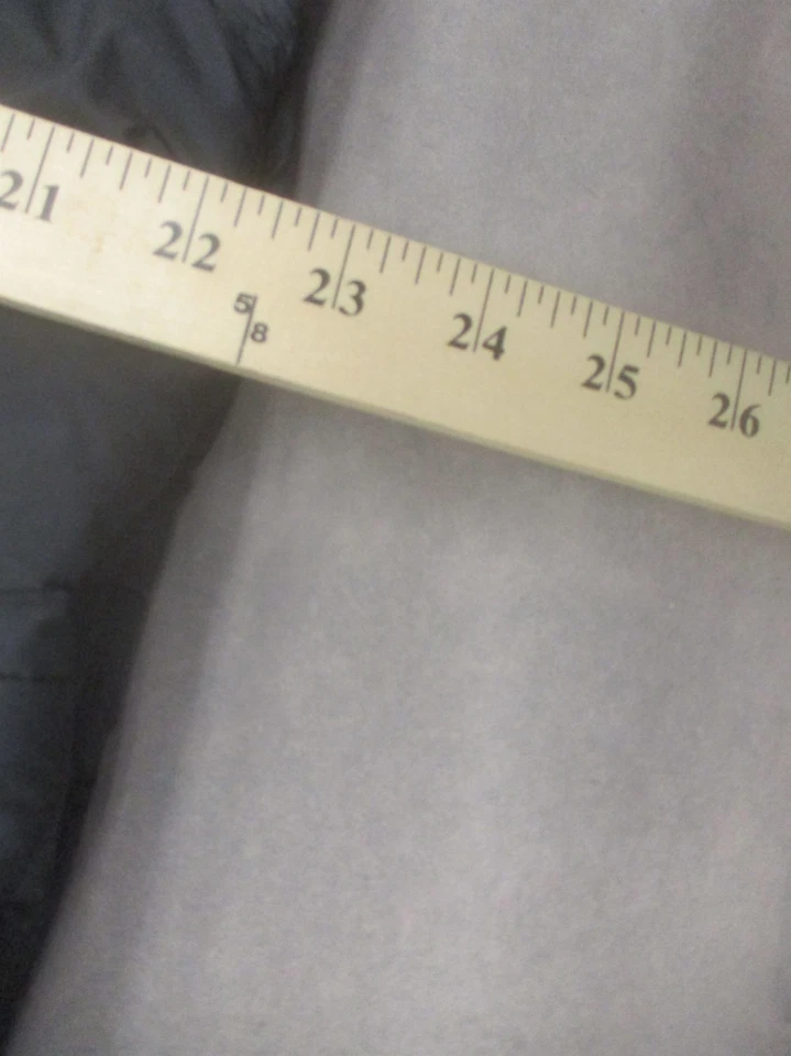 Columbia Talla M Niñas Gris Forrado Piel Capucha Bolsillo Cremallera Completa Chaqueta Acolchada 692 Foto 4 de 4