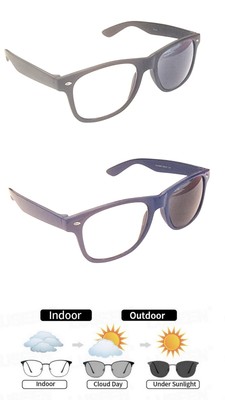 Photochrome Lesebrille klassischer Stil Herren Damen mit Glasgläsern TN49P