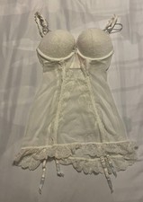 Victoria Secret Lingerie Babydoll Garter Straps
