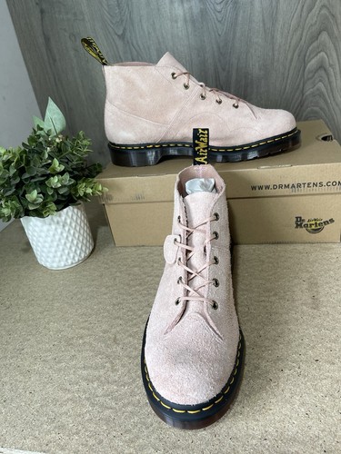 Dr Martens Church Suede Boots, Pink, Brand New, Size 12 - Picture 5 of 9