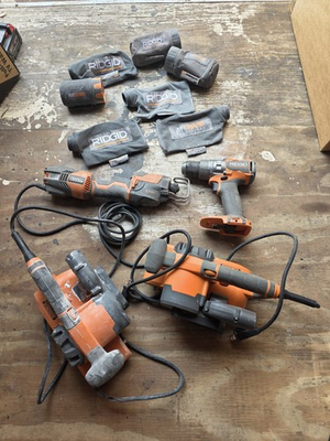 #ad RIDGID Mix Tools And Parts Non Working For Parts Or Repair $19.99