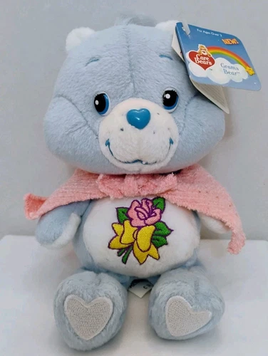 The Care Bears 20th Anniversary/Carlton Cards - GRAMS Bear - w/tags - 8", New