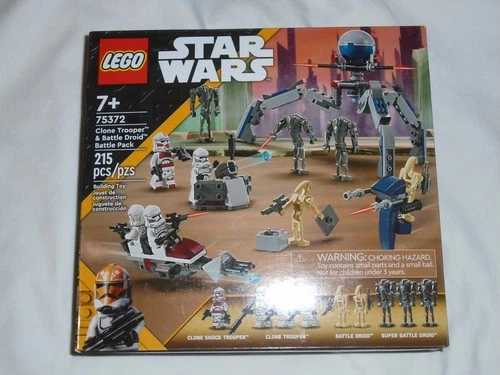 LEGO 75372 Star Wars Clone Trooper And Battle Droid Battle Pack Building Set