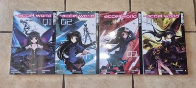 Accel World | Band 1-4 | Manga | Deutsch