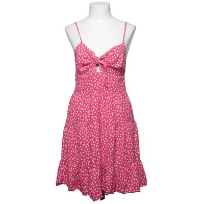 Clockhouse, Kleid, Größe: 42, Pink/Weiß/Mehrfarbig, Viskose, Gepunktet #EnD