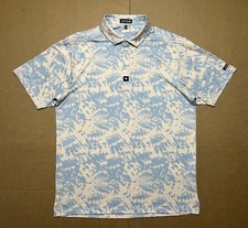 Bad Birdie Men  s XL Tie Dye Camo Performance Golf Polo