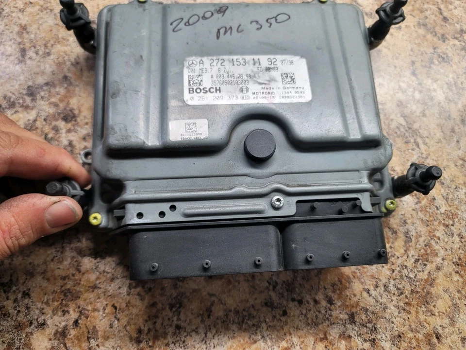 Módulo de control del motor Mercedes-Benz ML350 2007 2008 2009 3,5 ECU ECM 2721531192 Foto 3 de 4