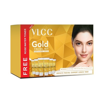 VLCC Gold Facial Kit - 7 Pc Set