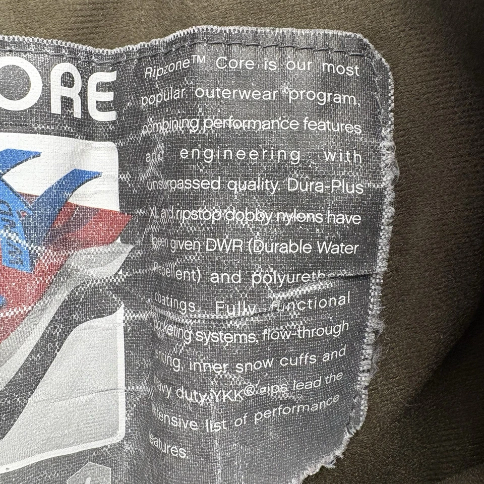 Pantalones de nieve Ripzone Core para hombre M (34x30) de nailon forrados en sarga ventilados esquí Foto 4 de 4