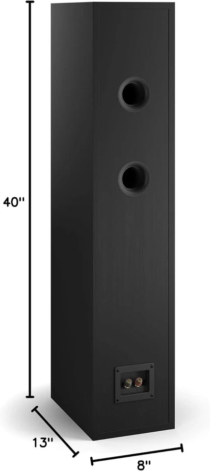 Altavoz de pie DALI SPEKTOR 6 - negro ceniza (se vende individualmente) Foto 3 de 4