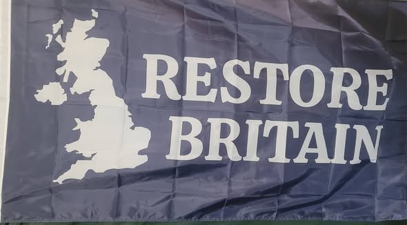 Restore Britain Flag 5x3 (150x90) not reform uk