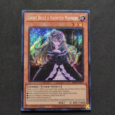 Yu-Gi-Oh! TCG Ghost Belle & Haunted Mansion 1st Edition RA01-EN011 Holo
