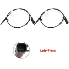 2 Pcs Front Left Side ABS Wheel Speed Sensor Assembly for Chevrolet Equinox GMC