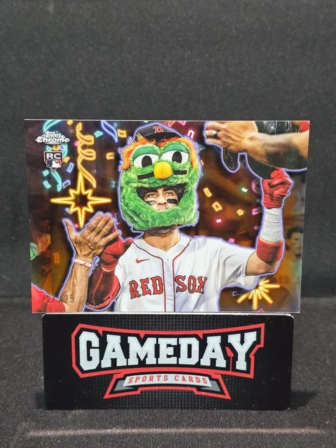 2025 Topps Chrome Update Celebracion Marcelo Mayer (RC) SP! /25 Red Sox CT-4